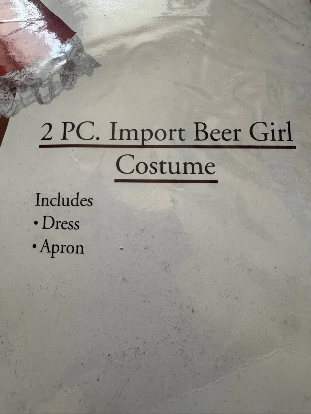 New Leg Avenue Import Beer Girl Oktoberfest Costume - Size L